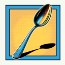 Bent spoon